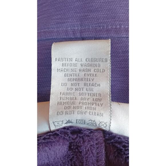 Free Country Women's Super Softshell Jacket, Size XL, Purple (Removable Hood) - Picture 9 of 9